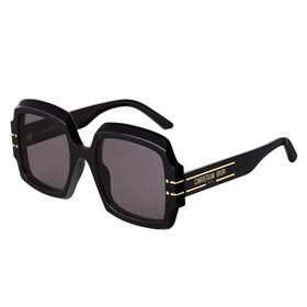 DIOR/迪奥 2021年新款 女士黑色醋酸纤维方形DiorSignature S1U太阳镜DSGTS1UXR_10A0