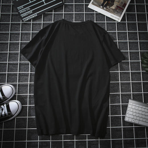 一口价【新款DH】 夏季大依优型短袖T恤胖子加肥弹力透气网眼大码男装半袖 商品图2