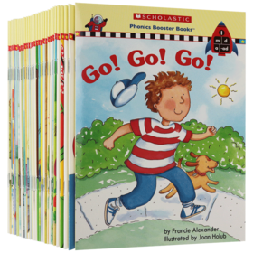 Scholastic Phonics 美国学乐英语自然拼读分级绘本30册（平装） 点读版 英文原版进口图书 儿童英语入门教材 带音频 可另购点读笔搭配使用