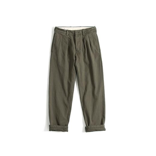 国棉壹厂/VR18A405/法式褶裥工装裤VintageRepublic 商品图0