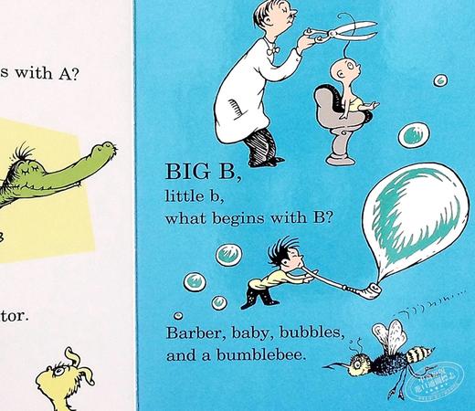 【中商原版】Dr. Seuss：Dr. Seuss's ABC 苏斯博士 ABC字母书 低幼亲子韵律启蒙绘本 纸板书 英文原版 商品图6