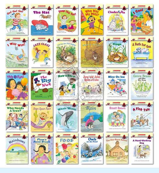 Scholastic Phonics 美国学乐英语自然拼读分级绘本30册（平装） 点读版 英文原版进口图书 儿童英语入门教材 带音频 可另购点读笔搭配使用 商品图2