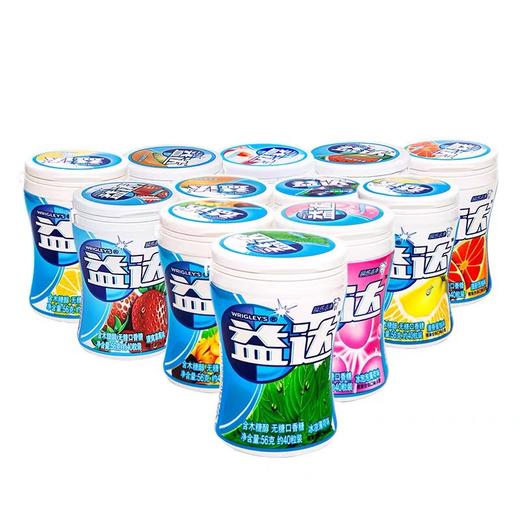 【益达口香糖】56g/瓶 商品图0