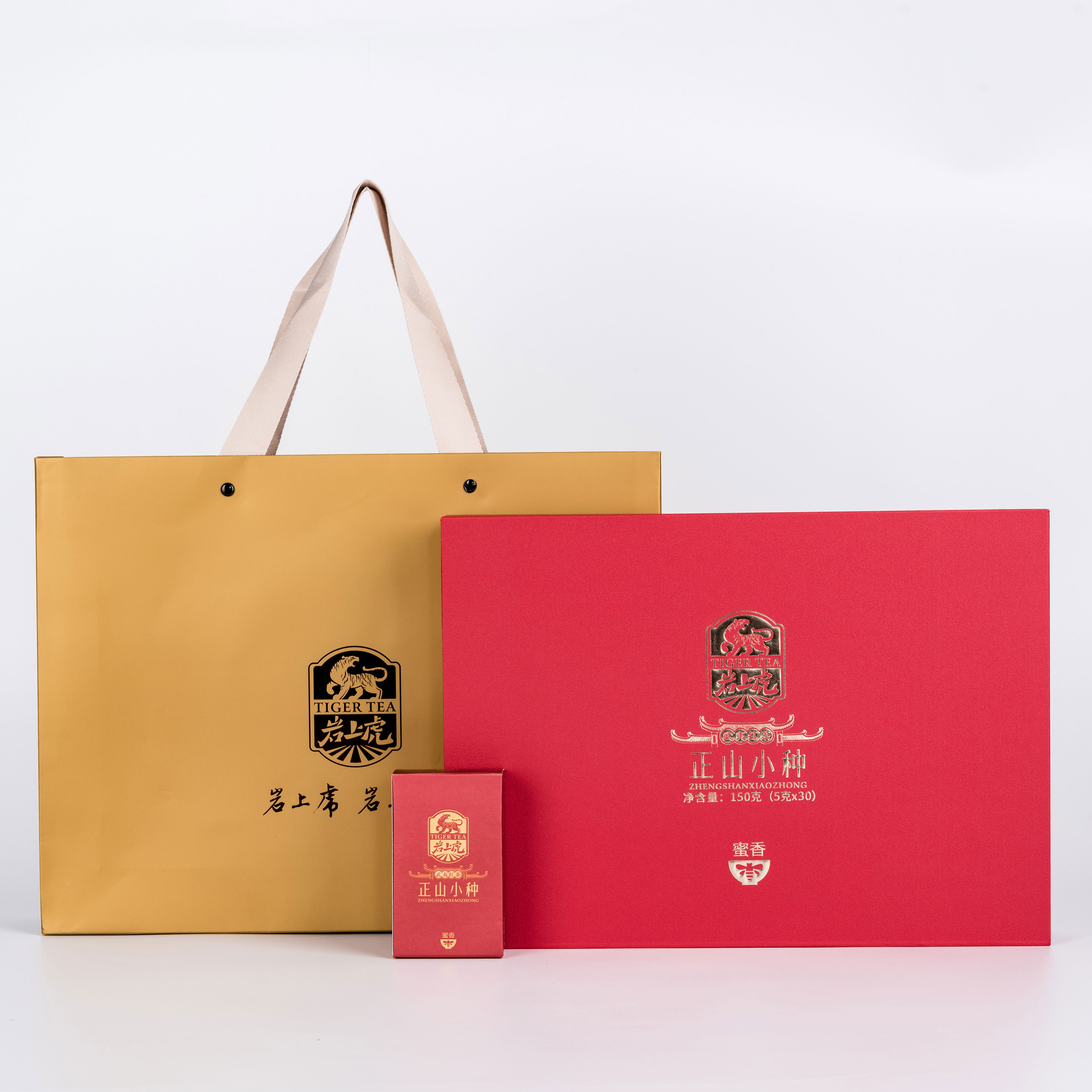 150G岩尚虎正山小种红茶（蜜香）