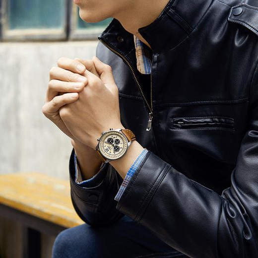 日本西铁城光动能男士手表CA4500-16X 商品图5