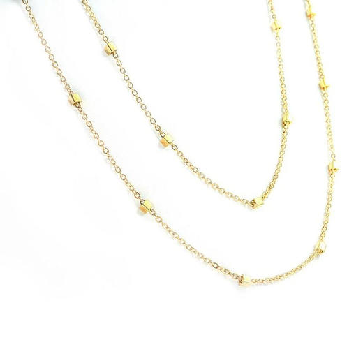 时尚方型长项链Tracey Chen 商品图0