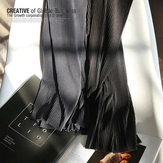 【时尚百搭阔腿裤】皱阔腿裤 质感亲肤 宽松版型 时尚简约百搭 商品图7