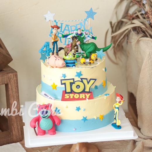 玩具总动员胡迪巴斯光年蛋糕 商品图3