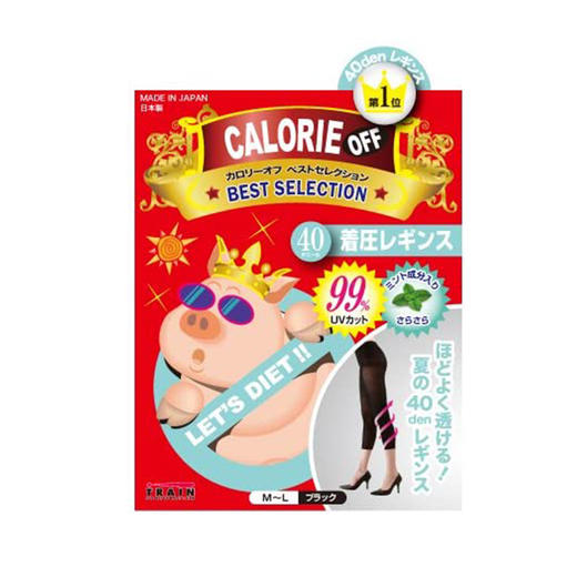 小猪踩脚压力连裤袜M-L80D（夏款七分裤） 商品图0