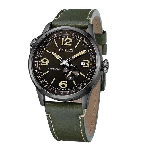 西铁城FF系列飞行军旅风机械男表NJ0147-18X 商品图3