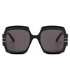 DIOR/迪奥 2021年新款 女士黑色醋酸纤维方形DiorSignature S1U太阳镜DSGTS1UXR_10A0 商品缩略图1