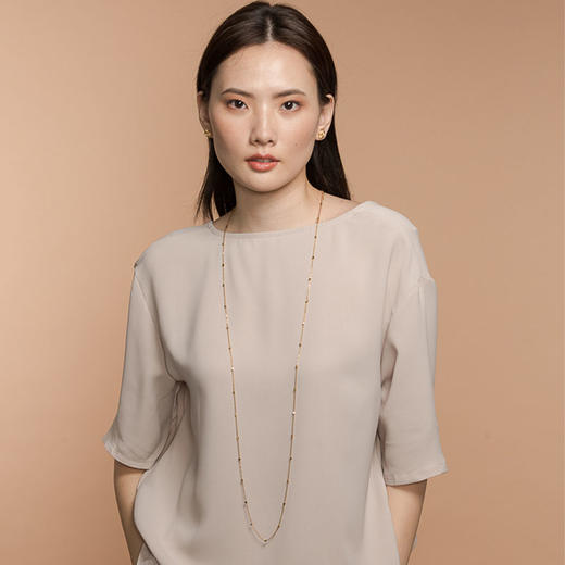 时尚方型长项链Tracey Chen 商品图1