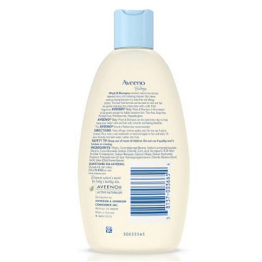 美国 艾维诺（Aveeno）天然燕麦无泪洗发沐浴露 236ml【保税直发】 商品图4