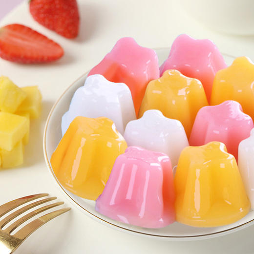 【整箱500g】刻凡果味果冻500整盒装果汁果冻办公零食布丁 商品图3