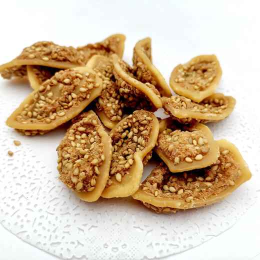 不误郑业郑师傅芝麻猫耳酥5.0kg 散装 商品图1