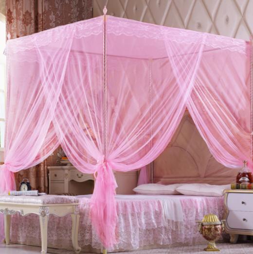 【公主蚊帐】*方顶宫廷三开门公主落地蚊帐 商品图1