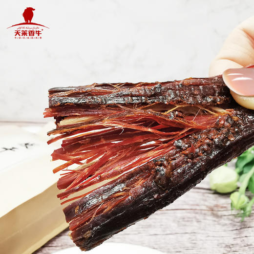【仅限积分兑换】新疆天莱香牛自然风干牛肉干200g 商品图4