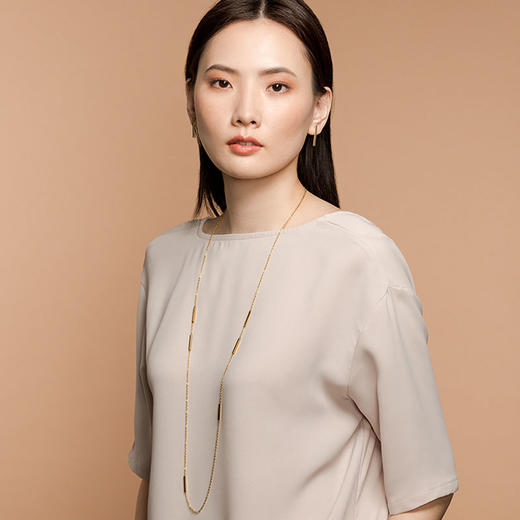 柱型长项链 Tracey Chen 商品图2