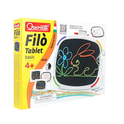 Quercetti启迪 绘画系列 智慧绣画板二合一 Q0526 4+岁 意大利 商品图2