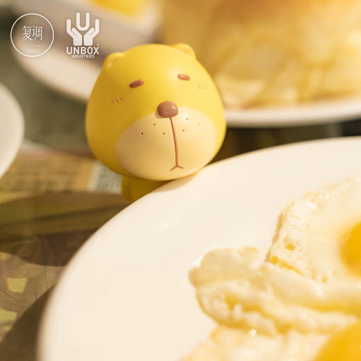 现货 Unbox 无奈熊 原色版 搪胶 限定 潮玩 摆件 商品图1