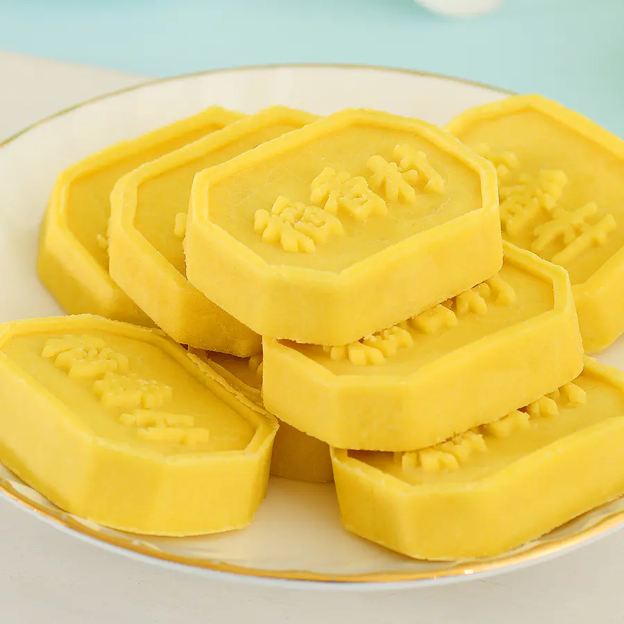 稻香村绿豆糕桂花糕糕点点心小吃零食夏季美食茶点绿豆冰糕绿豆饼