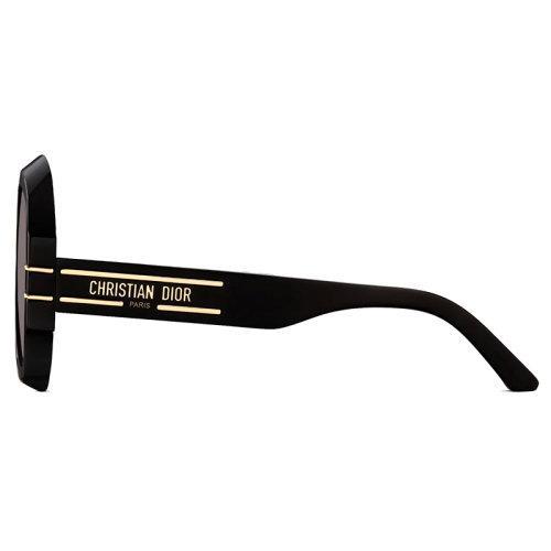 DIOR/迪奥 2021年新款 女士黑色醋酸纤维方形DiorSignature S1U太阳镜DSGTS1UXR_10A0 商品图2