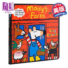 【中商原版】Maisy's Farm: Complete with Durable Play Scene 小鼠波波农场剧场美版 低幼亲子启蒙绘本 纸板书 英文原版 3-5岁