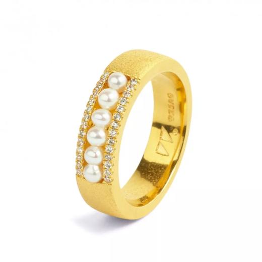 北京仓｜BERND WOLF-Alana-珍珠 戒指［德国设计师］ 商品图0