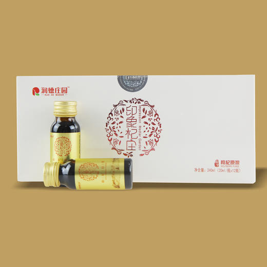 宁夏印象杞庄-枸杞原浆 简装12支 商品图0