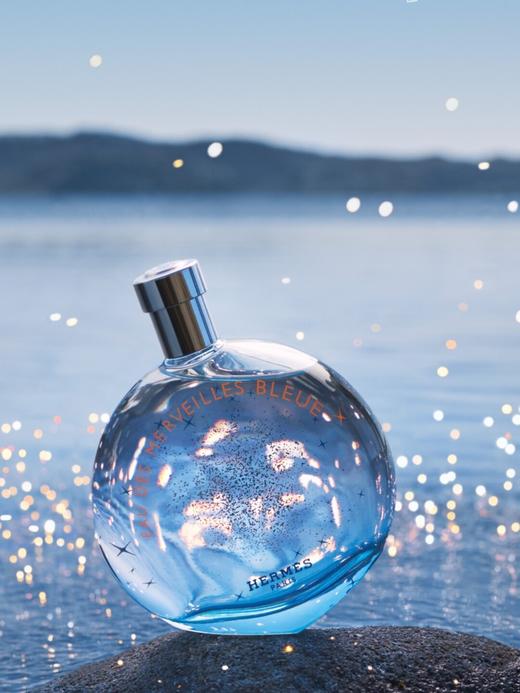 Hermes爱马仕 蓝色橘彩星光50ml女士香水淡香持久 夏夜沙滩海风的味道 商品图5