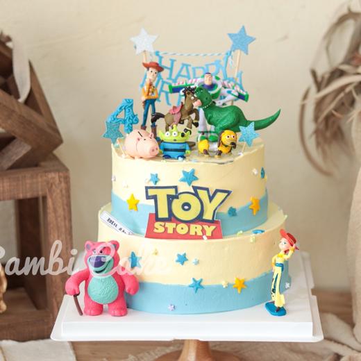 玩具总动员胡迪巴斯光年蛋糕 商品图2