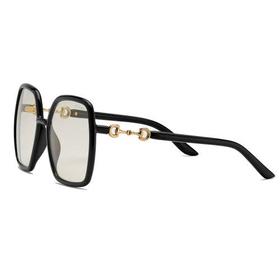 GUCCI/古驰 2021年新款 女士浅黄色方形塑料太阳镜 648607J16911074