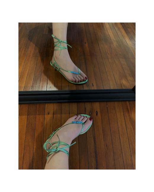 Multicolour asymmetrical sandals 商品图3