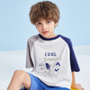 【抄底价清仓】龙之涵 男童亲水冰瓷棉短袖T恤 中大童套头上衣 婴幼儿A类标准 防晒防紫外 商品缩略图10