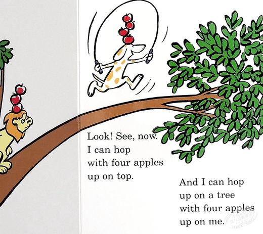 【中商原版】Dr. Seuss：Ten Apples Up On Top 苏斯博士：十个苹果在头上 低幼亲子数字启蒙绘本 纸板书 英文原版 商品图4
