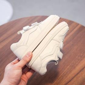 【童鞋】哈唛迪牛皮小白鞋男童运动鞋女童韩版休闲鞋