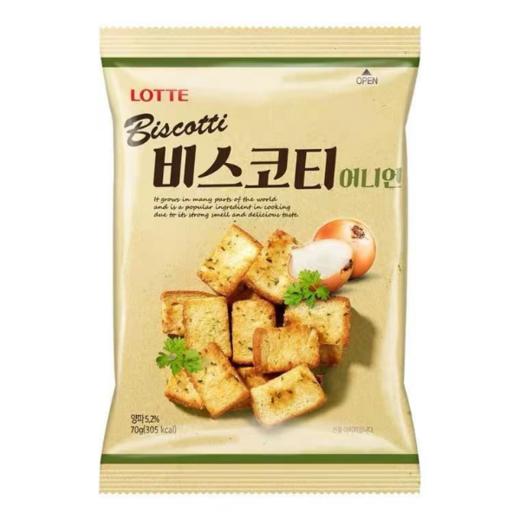 乐天 烤面包片葱香味70g  商品图0
