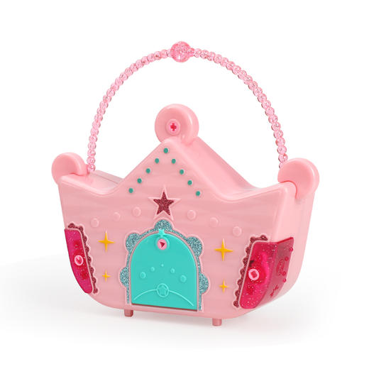 简动惊喜皇冠手提包JD-66771惊喜盲盒百宝箱女孩过家家首饰玩具 商品图5