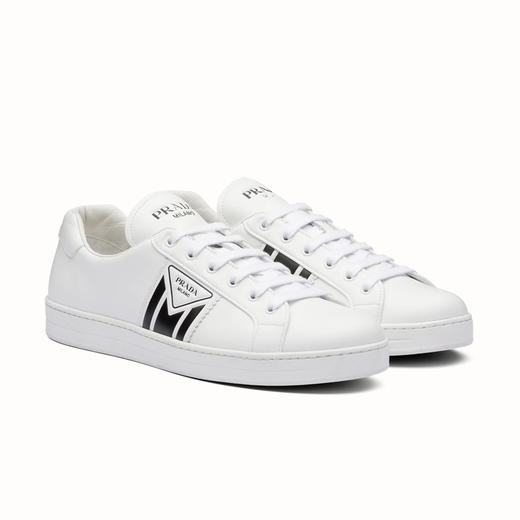 PRADA 普拉达 男士运动休闲鞋 白色 4E3544 3L8U F0964 商品图0