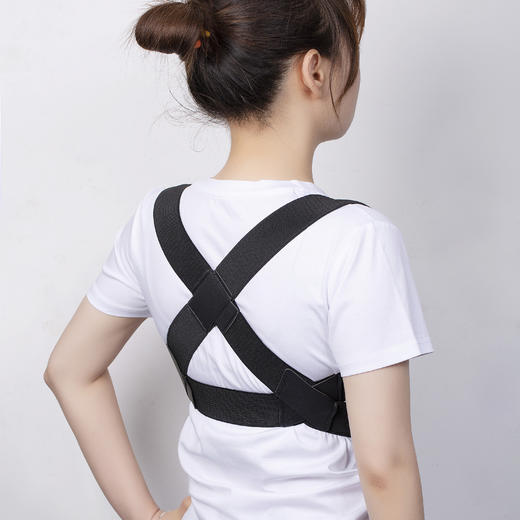 【PSQUEEN升级版肩背矫姿带】 get姐姐同款肩背矫姿带 矫正含胸  驼背 开肩展肩 挺拔身姿 贴身穿戴 纤薄不勒 商品图3