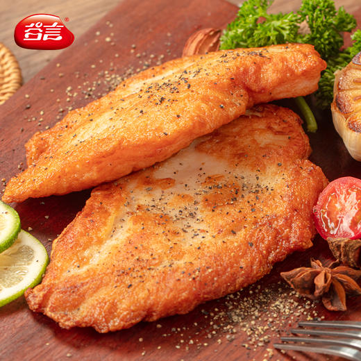 【买5袋送1袋】谷言大鸡排鸡胸肉组合1350g/5袋（送一袋270g）非油炸香煎鸡排可选黑椒/蒜香口味 商品图4