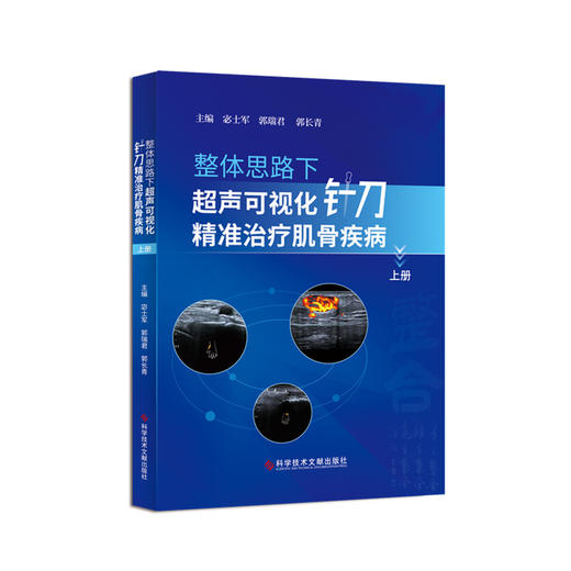 整体思路下超声可视化针刀精准治疗肌骨疾病（上册） 主编：宓士军 郭瑞君 郭长青  文献出版 商品图0