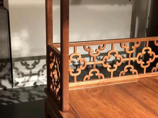 红桥红  家具严选  缅甸花梨（大果紫檀）  【193 经典明式 八柱架子床】 商品图5