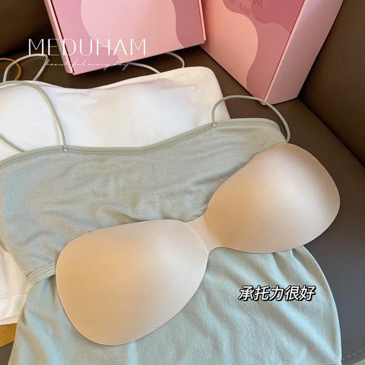 蚕丝吊带六色背心（带胸垫） 商品图4