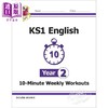 CGP KS1 Maths and English 10-Minute Weekly Workouts 小学二年级数学英语十分钟小测周周练 趣味练习 思维培养 6-7岁 商品缩略图2