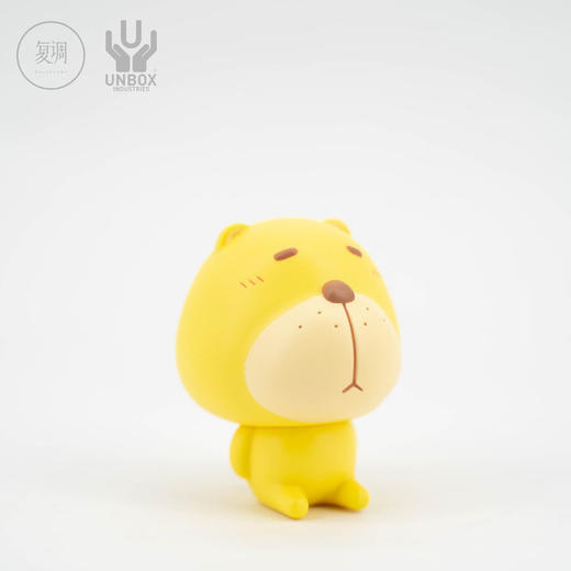 现货 Unbox 无奈熊 原色版 搪胶 限定 潮玩 摆件 商品图2