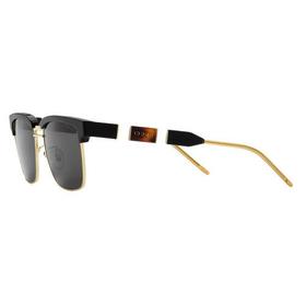 GUCCI/古驰 2021年新款 男士黑色方形醋酸纤维太阳镜 596071J07701011