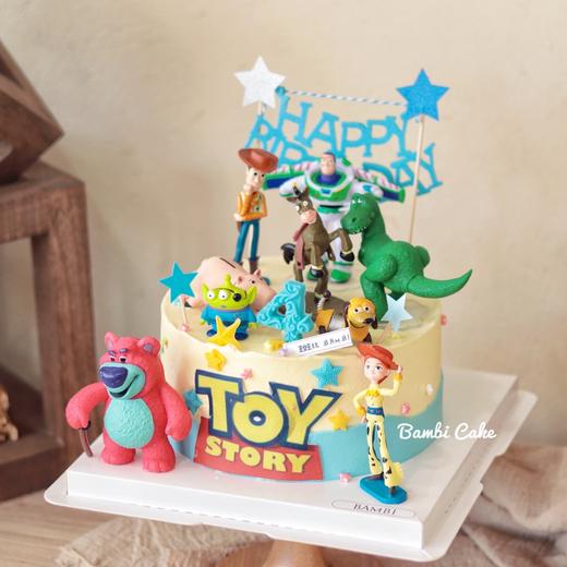 玩具总动员胡迪巴斯光年蛋糕 商品图1