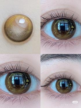 【小红书推荐款】carecon二次元星星琥珀瞳/土星黑幻棕，年抛/直径14.5/着色13.8-13.9，168/一副，288/两副（商品详情任选）