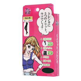 女之欲望 黑色踩脚连裤袜 60D 黑 M-L